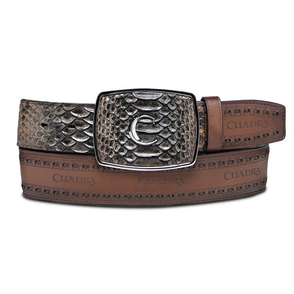Men Cuadra Python Belt BC424
