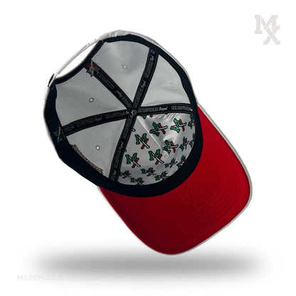 MX Baseball Cap Blanca Tricolor
