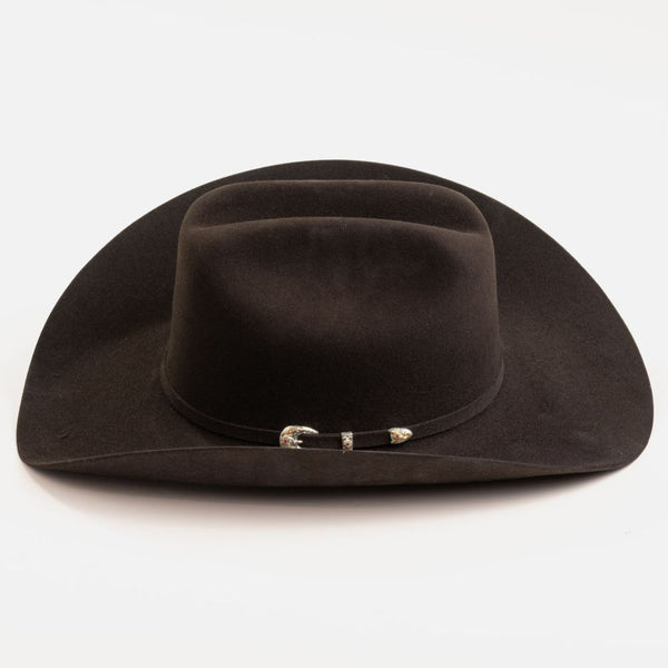 6X Real Brown Larry Mahans Fur Felt Hat