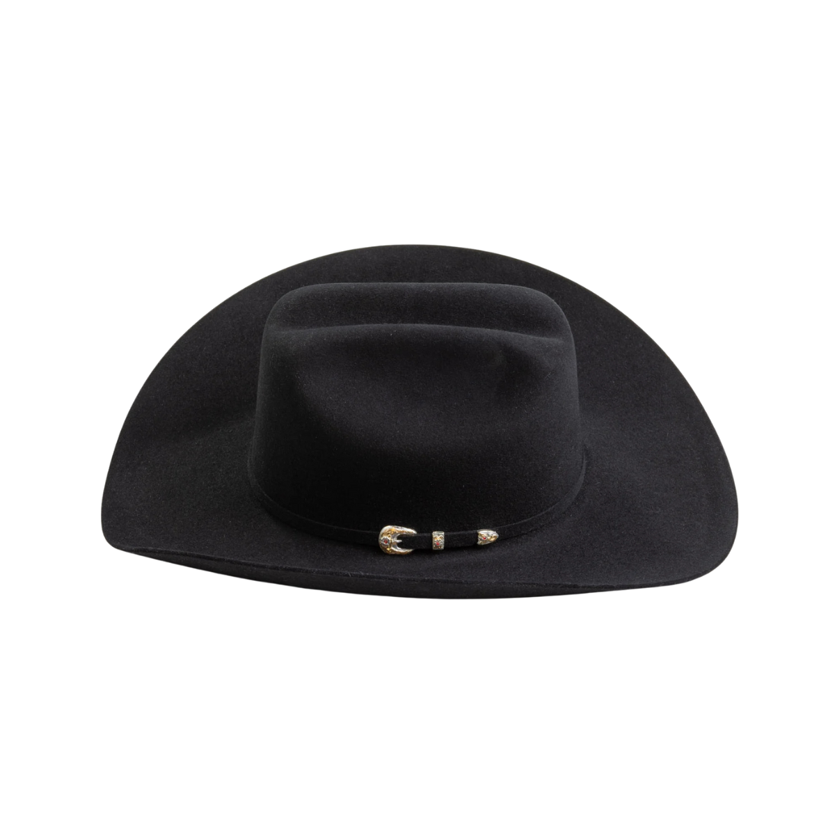 6X Real Black Larry Mahans Fur Felt Hat