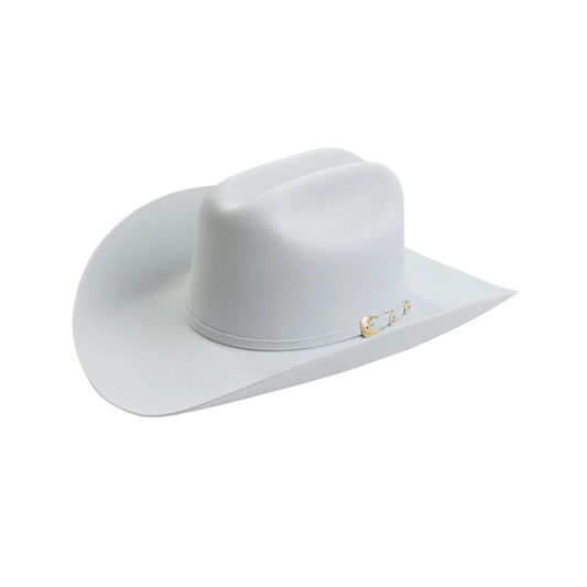 6X Real Platinum Larry Mahans Fur Felt Hat