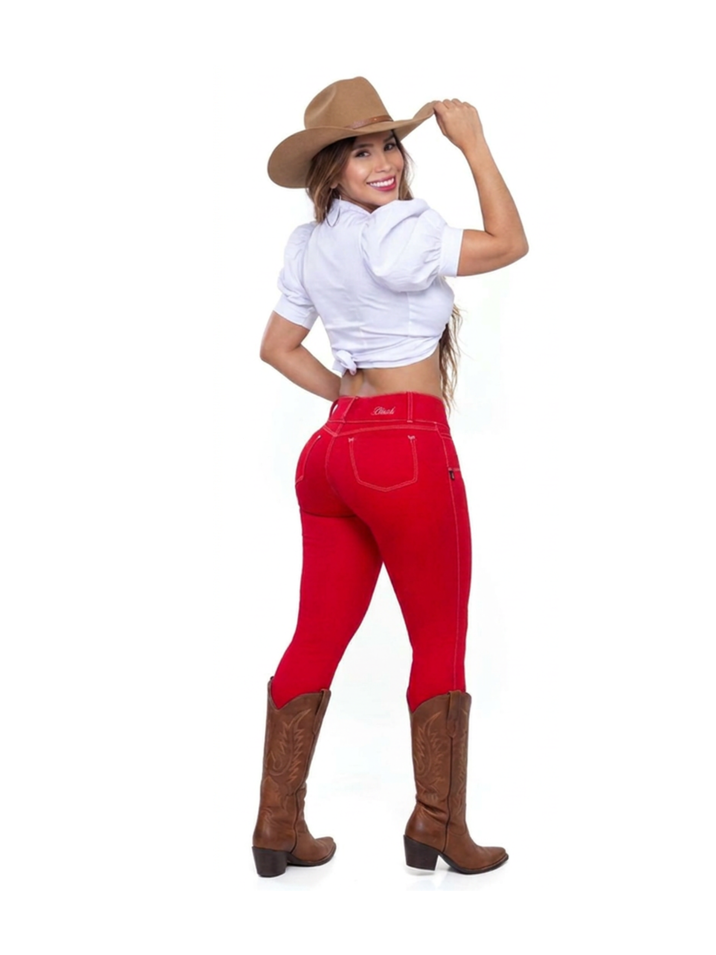 Women Black Jean BW-6979