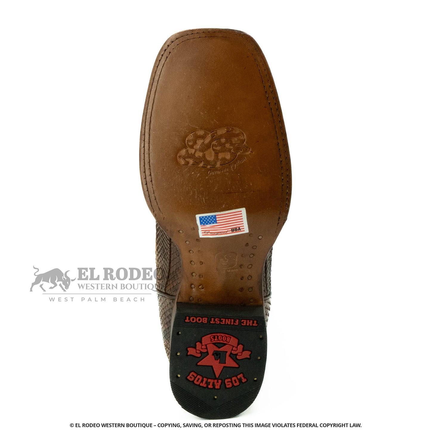 Men Los Altos Python Boots H8225766