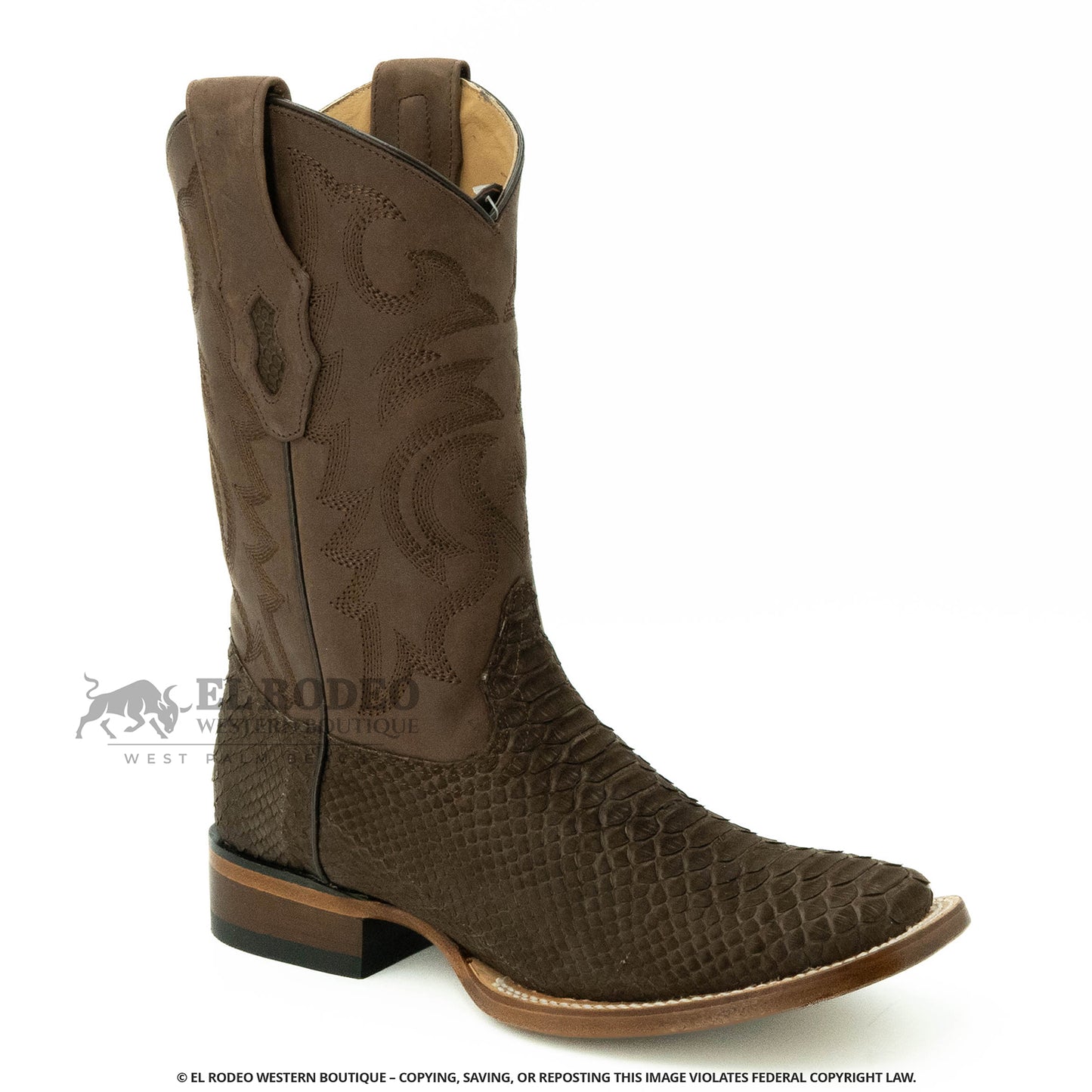 Men Los Altos Python Boots H822N5707
