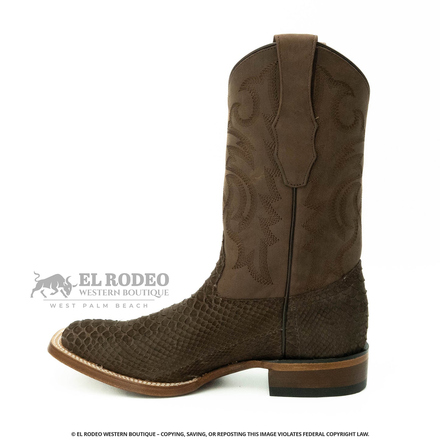 Men Los Altos Python Boots H822N5707