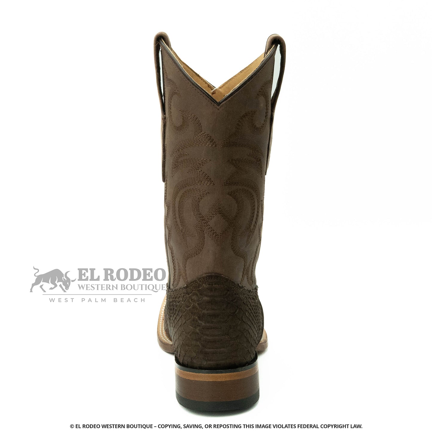 Men Los Altos Python Boots H822N5707