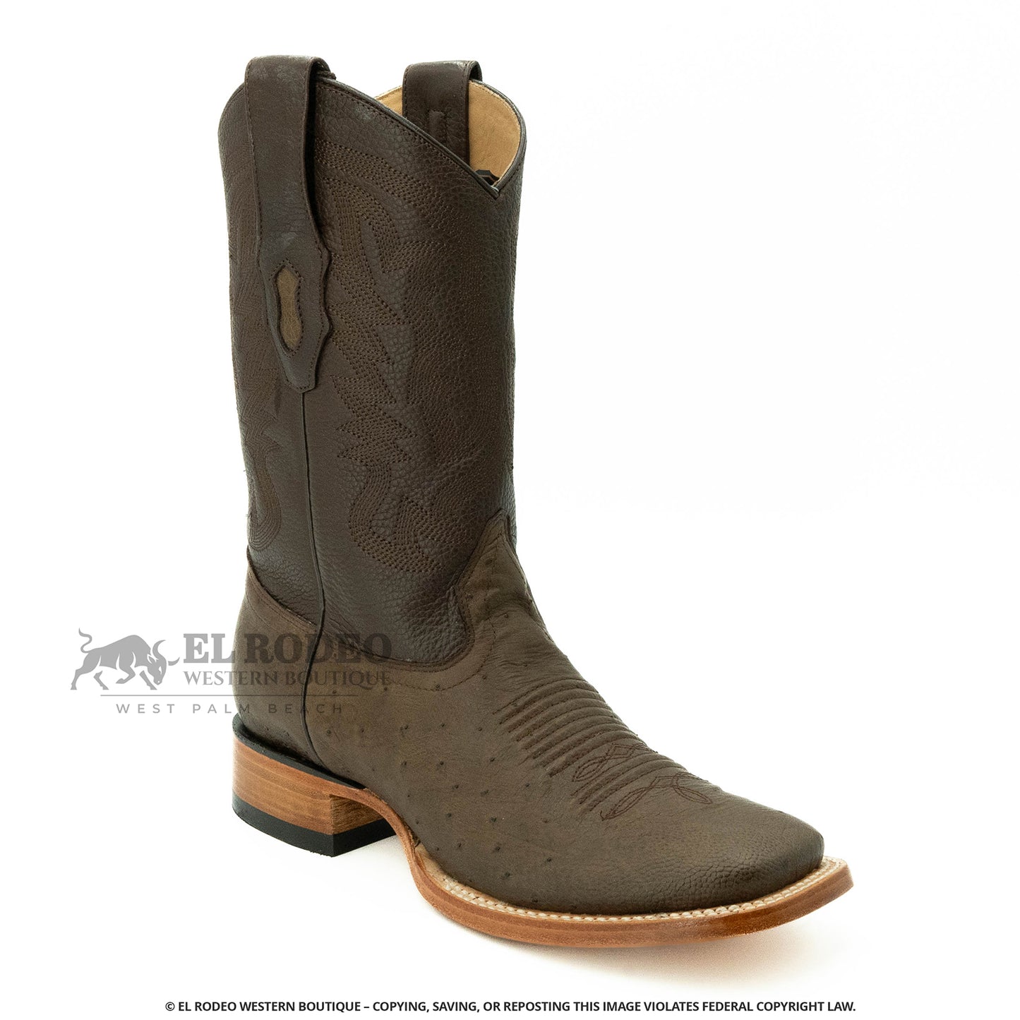 Men Los Altos Ostrich Boots H827G9707