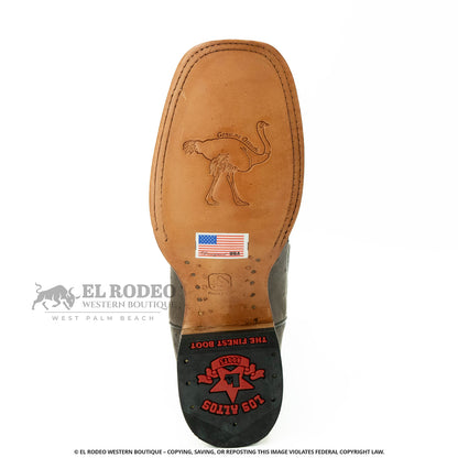 Men Los Altos Ostrich Boots H827G9707