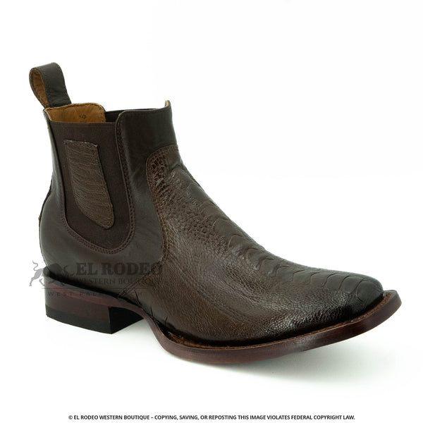Men Los Altos Ostrich Ankle Boot H82BV0516