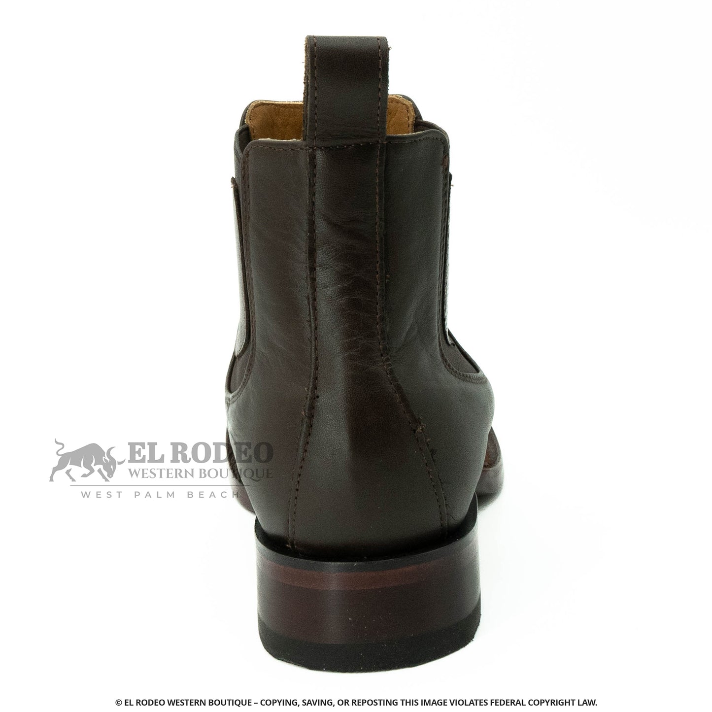 Men Los Altos Ostrich Ankle Boot H82BV0516