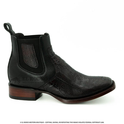 Men Los Altos Ostrich Ankle Boot H82BV0518