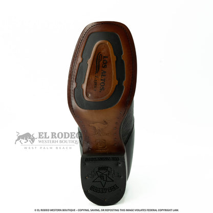 Men Los Altos Ostrich Ankle Boot H82BV0518