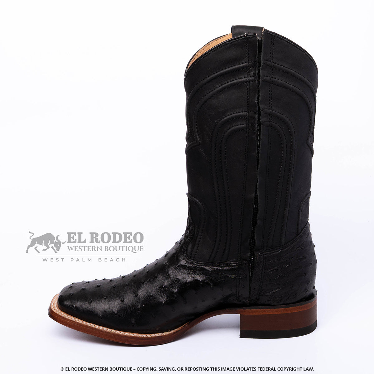 Men Los Altos Ostrich Boot H82Z0305