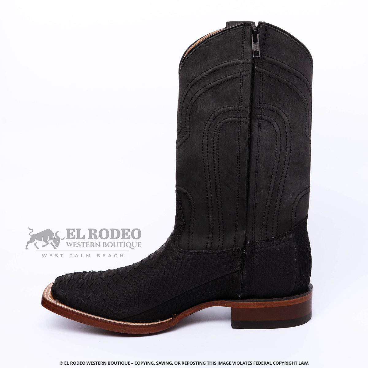 Men Los Altos Python Boots H82ZN5705