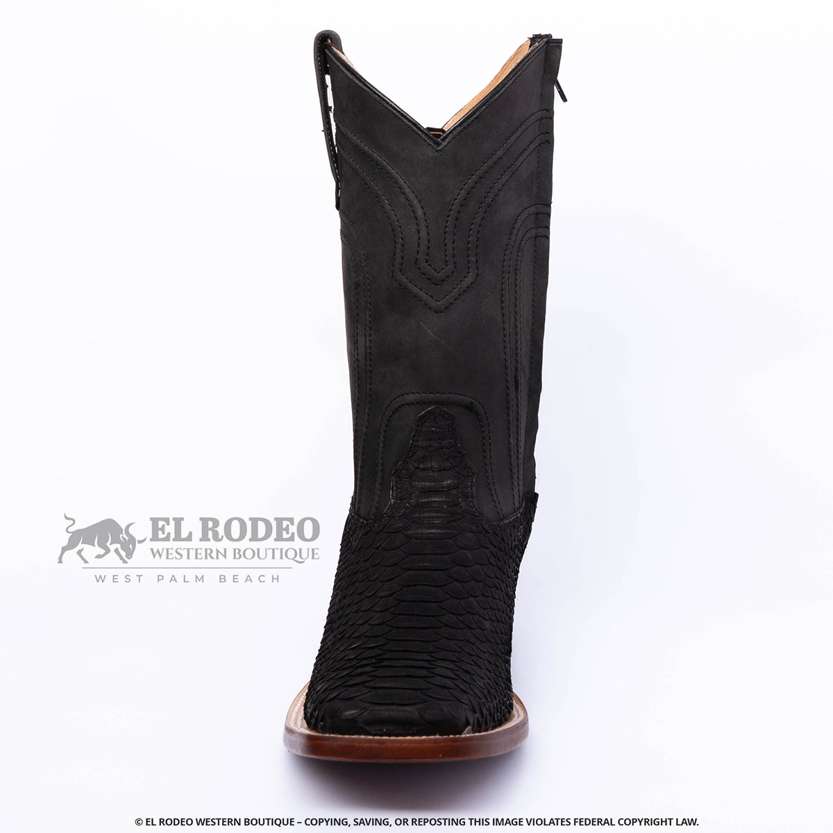 Men Los Altos Python Boots H82ZN5705
