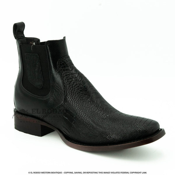 Men Los Altos Ostrich Ankle Boot H82BV0505