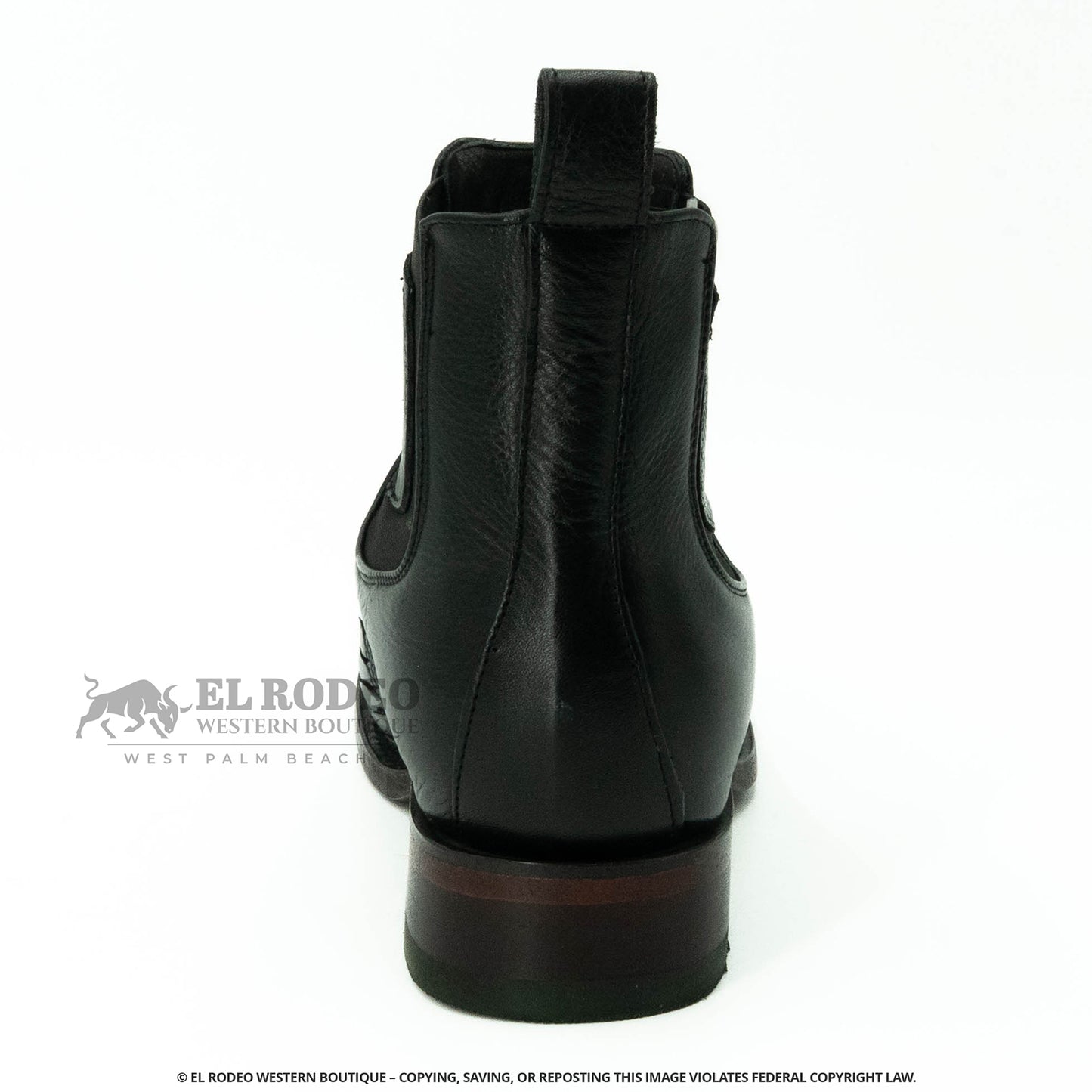 Men Los Altos Ostrich Ankle Boot H82BV0505