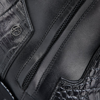 Exotic Boot, Round Toe - Men Cuadra Ankle Boot FF207