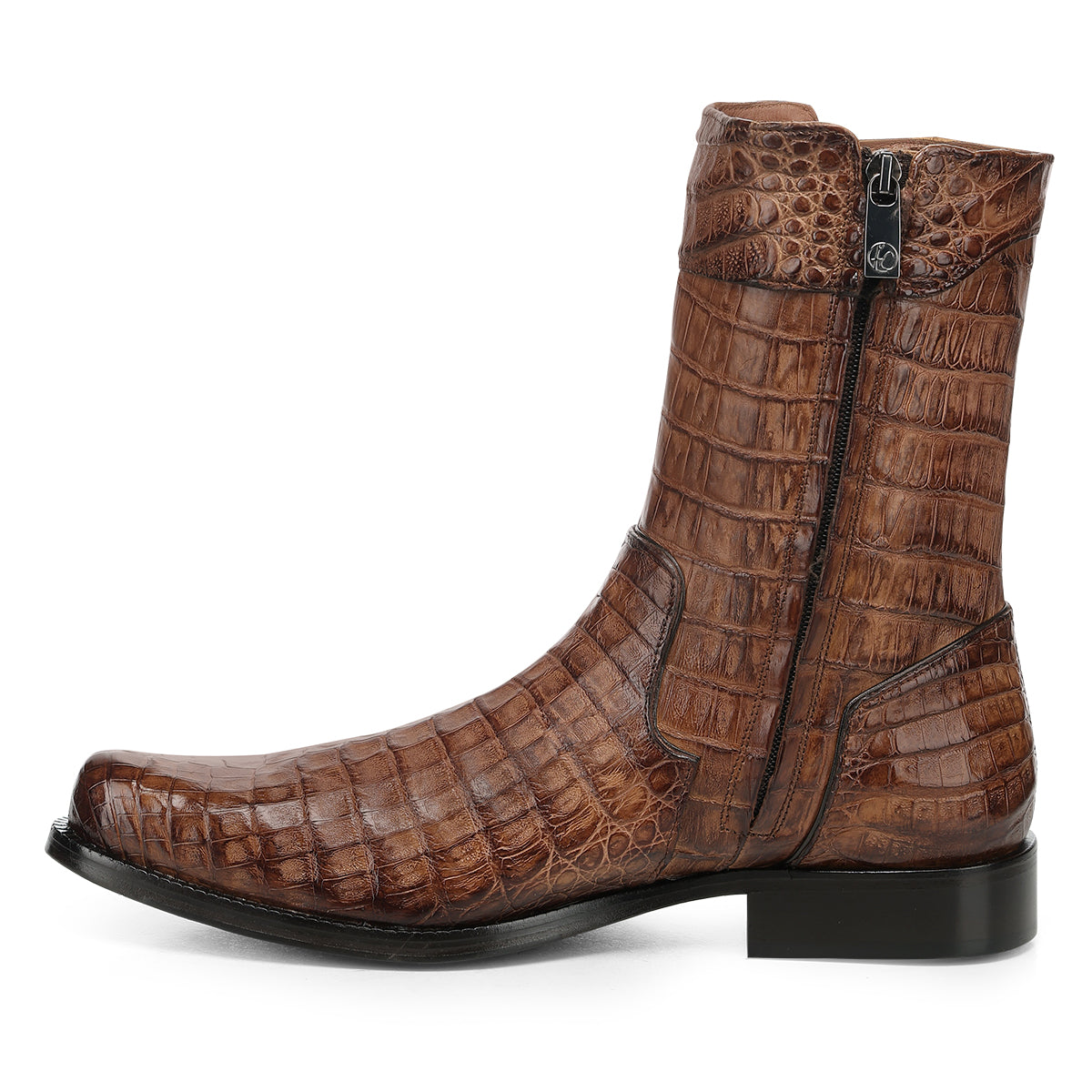 Men Franco Cuadra Caiman Zipper Boot FF430