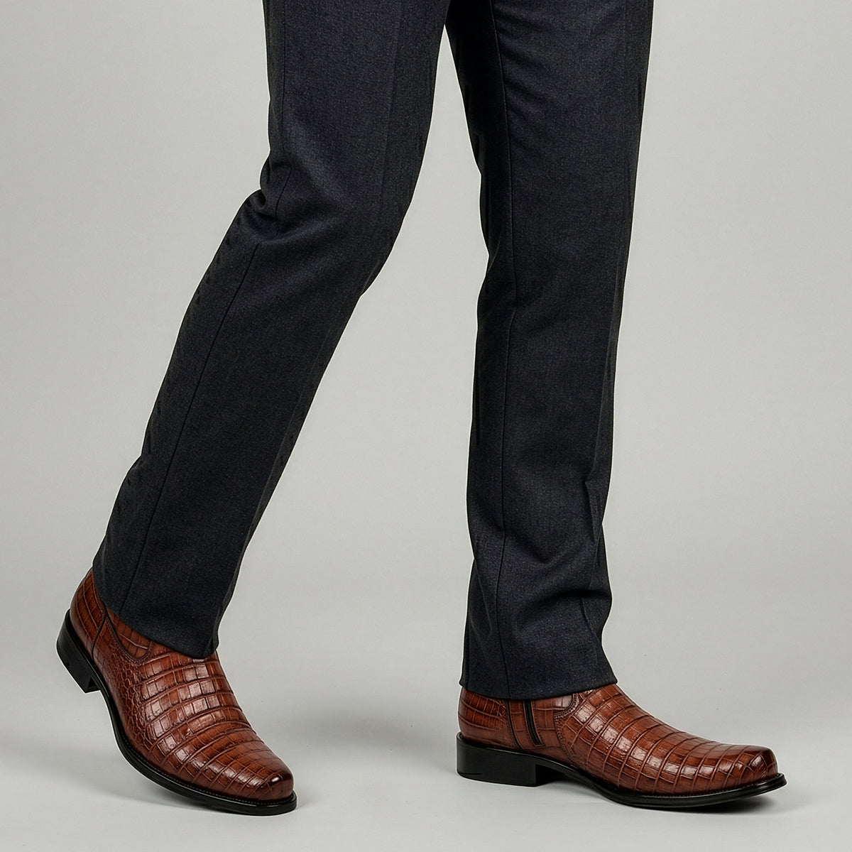 Men Franco Cuadra Caiman Zipper Boot FF430