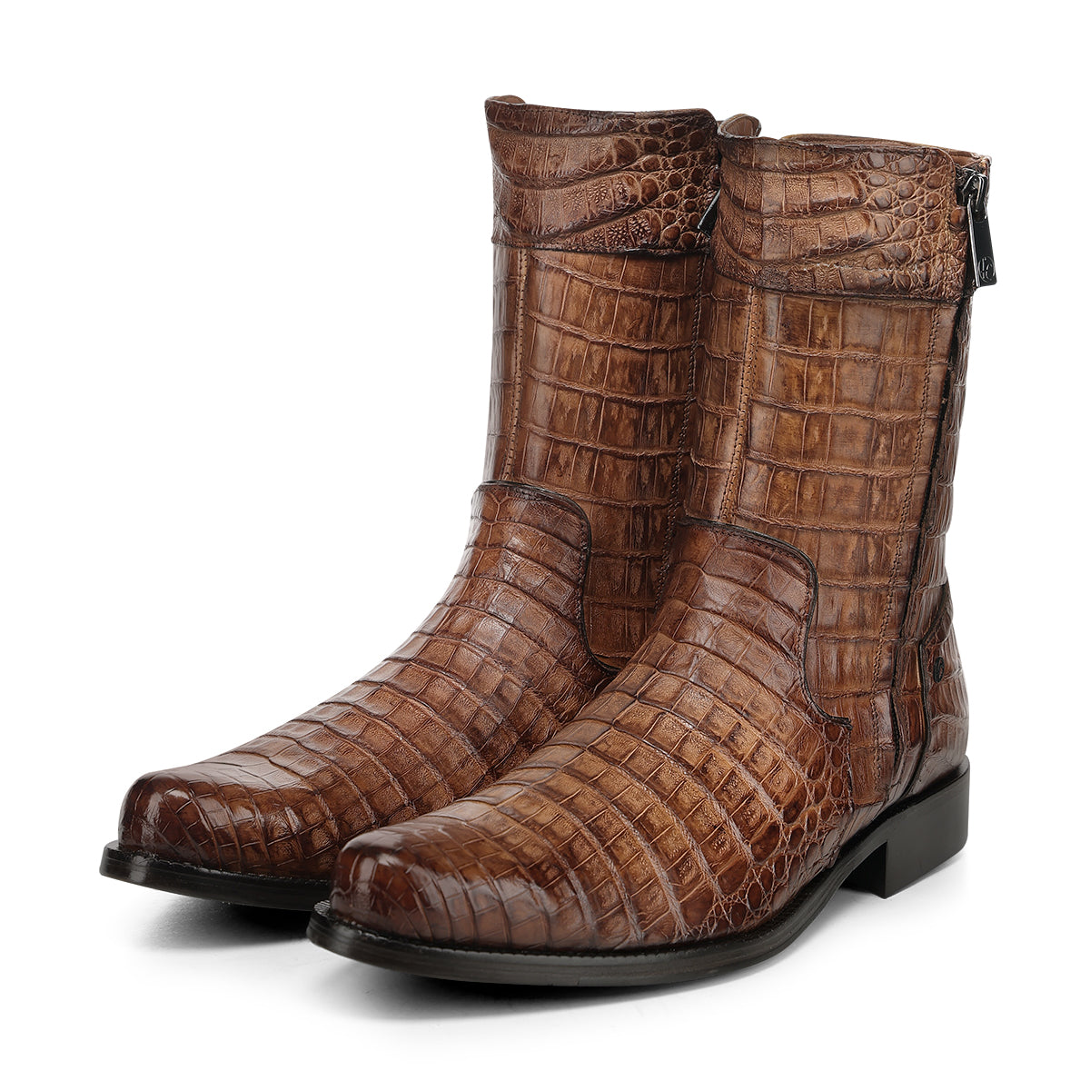 Men Franco Cuadra Caiman Zipper Boot FF430