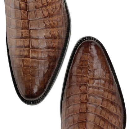 Men Franco Cuadra Caiman Zipper Boot FF430