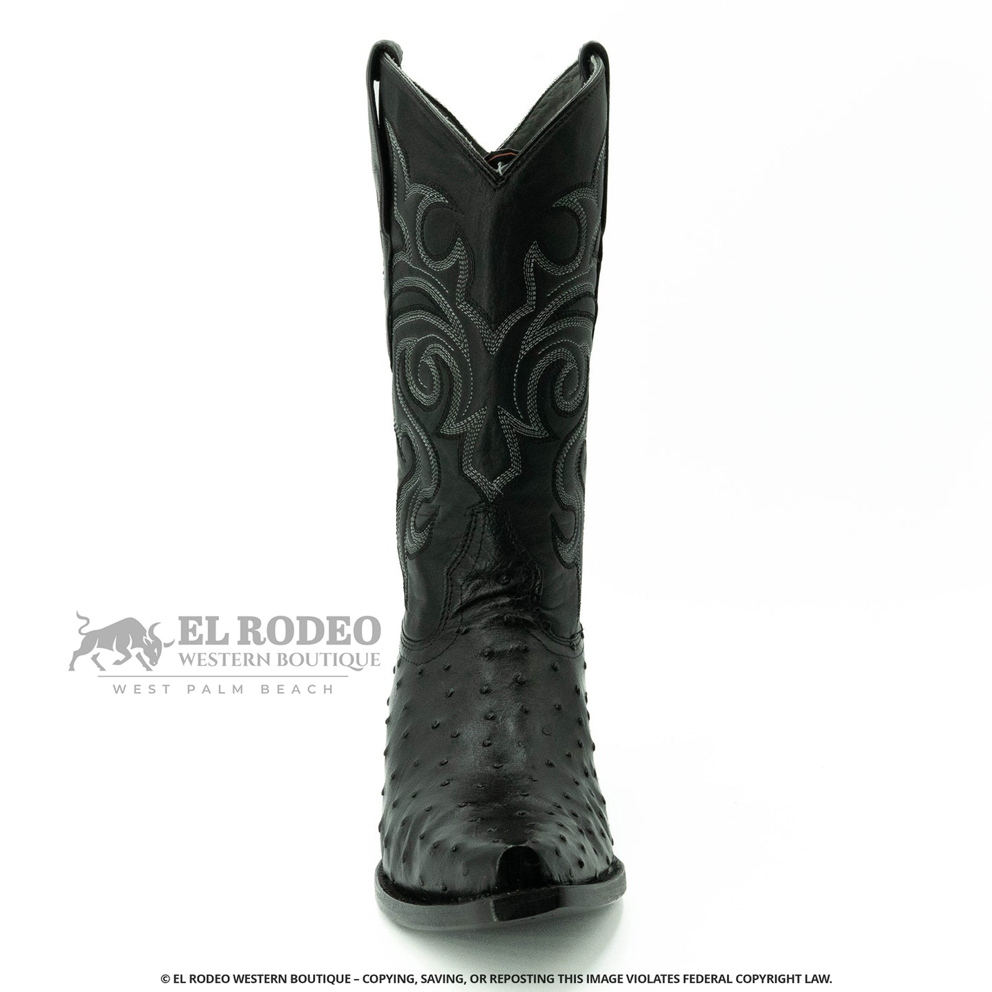 Men Los Altos Ostrich Boots H940305