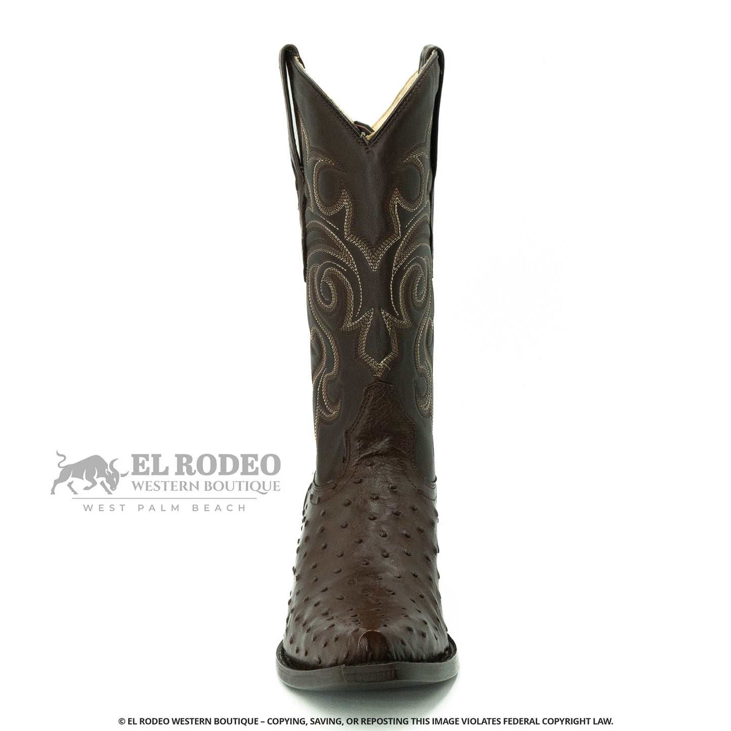 Men Los Altos Ostrich Boots H940307