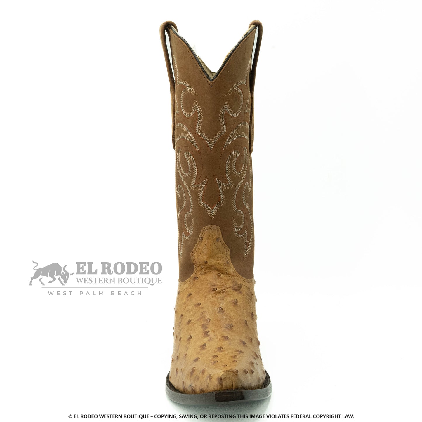Men Los Altos Ostrich Boots H940354