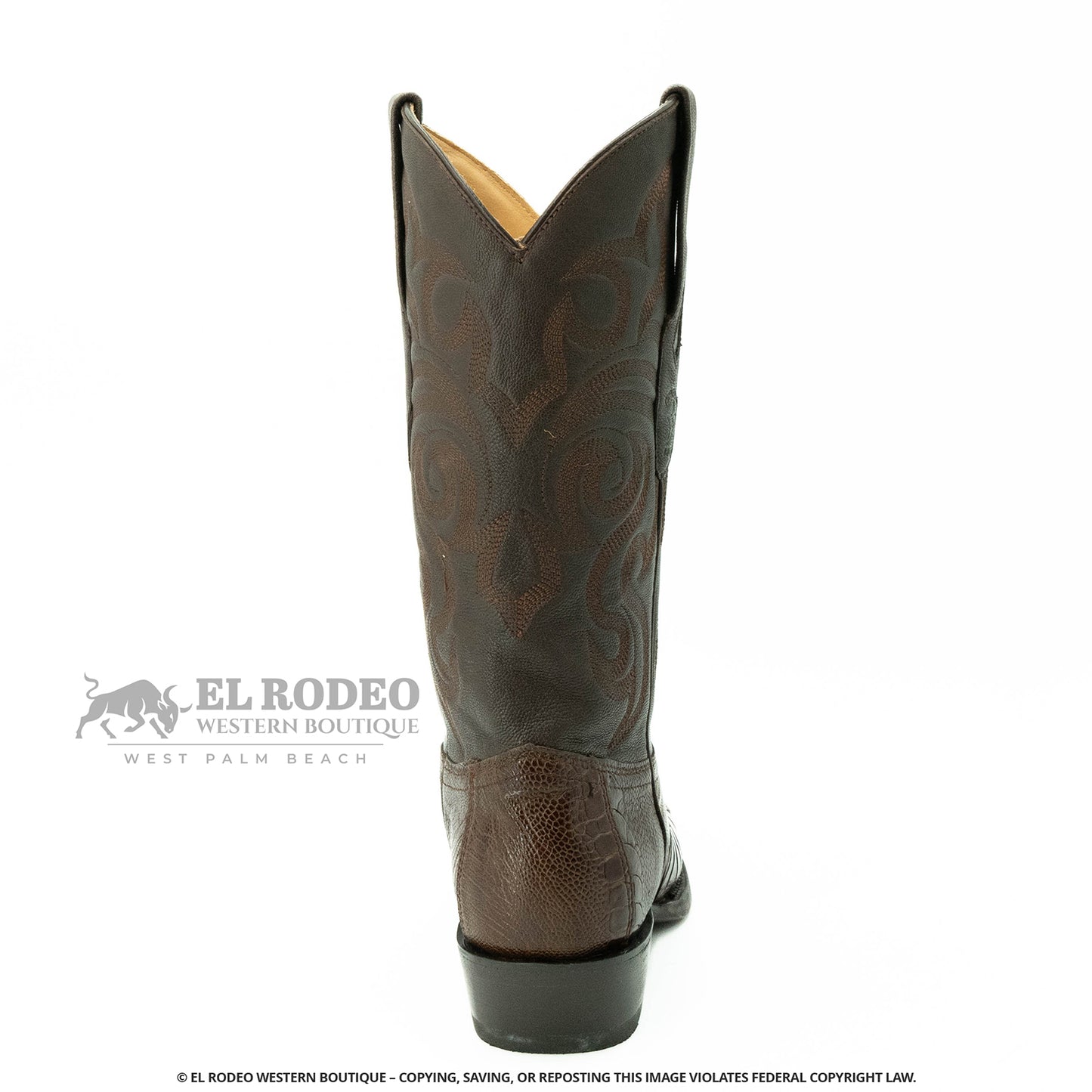 Men Los Altos Ostrich Boots H940507