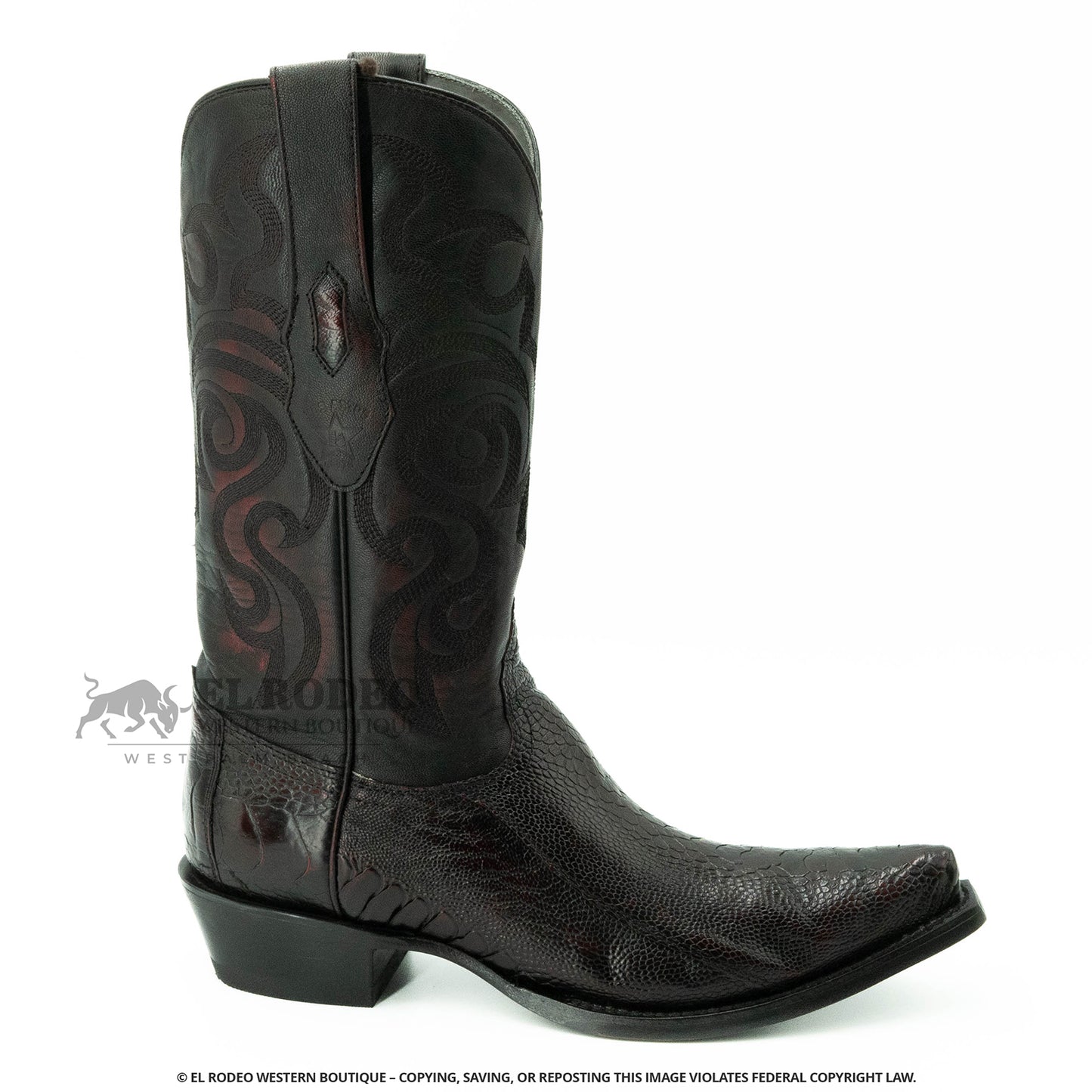 Men Los Altos Ostrich Boots H940518