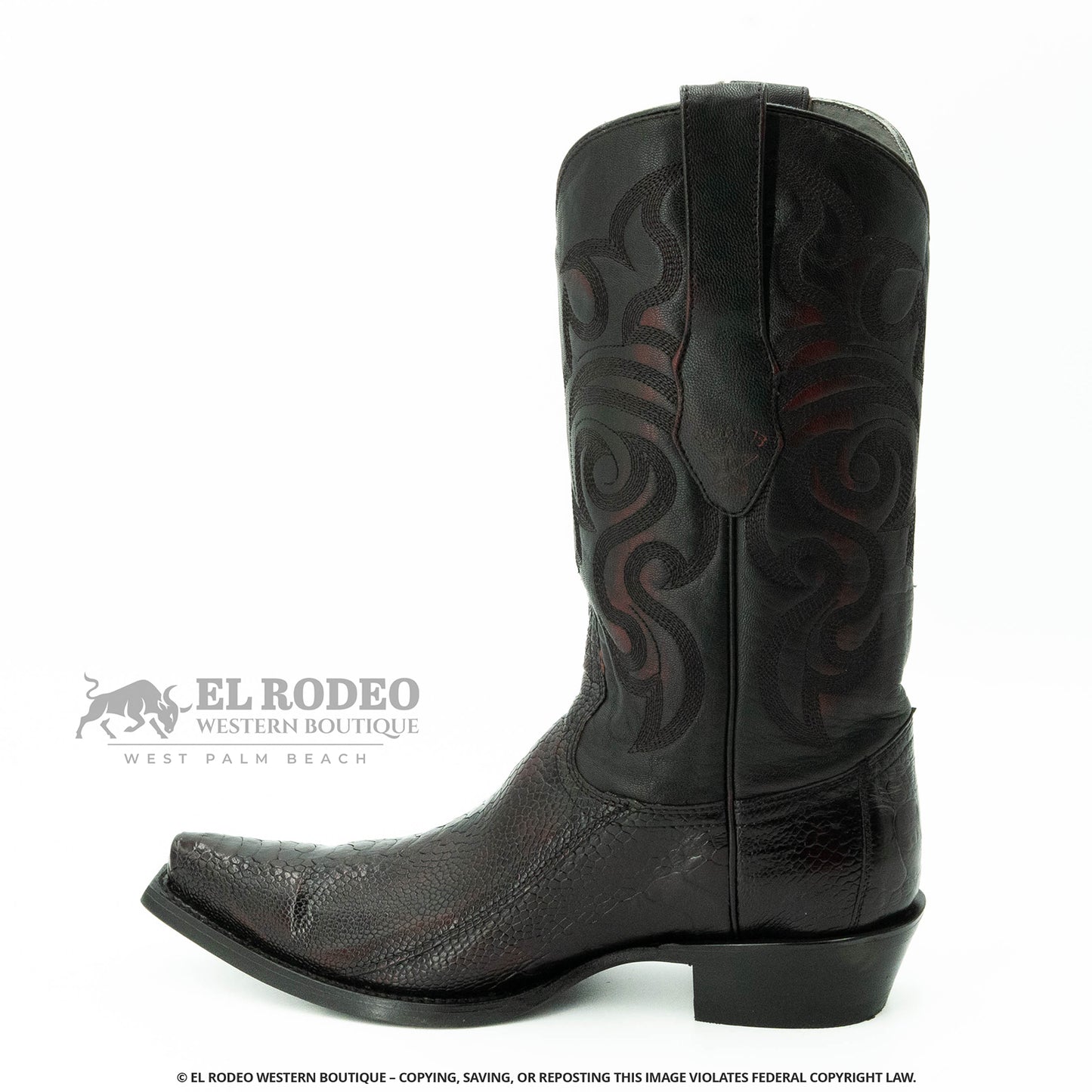 Men Los Altos Ostrich Boots H940518