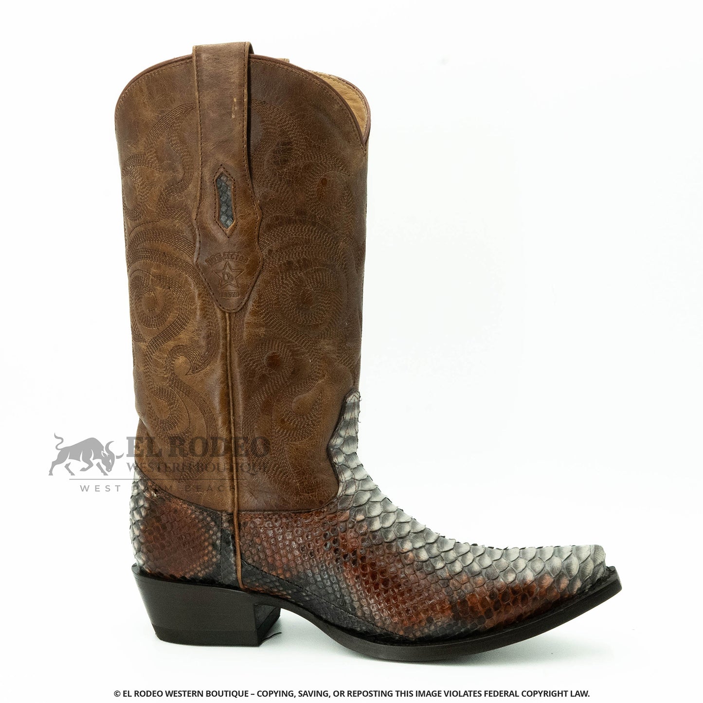 Men Los Altos Python Boots H945788