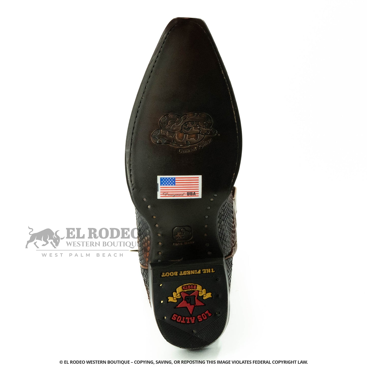 Men Los Altos Caiman Boots H948218