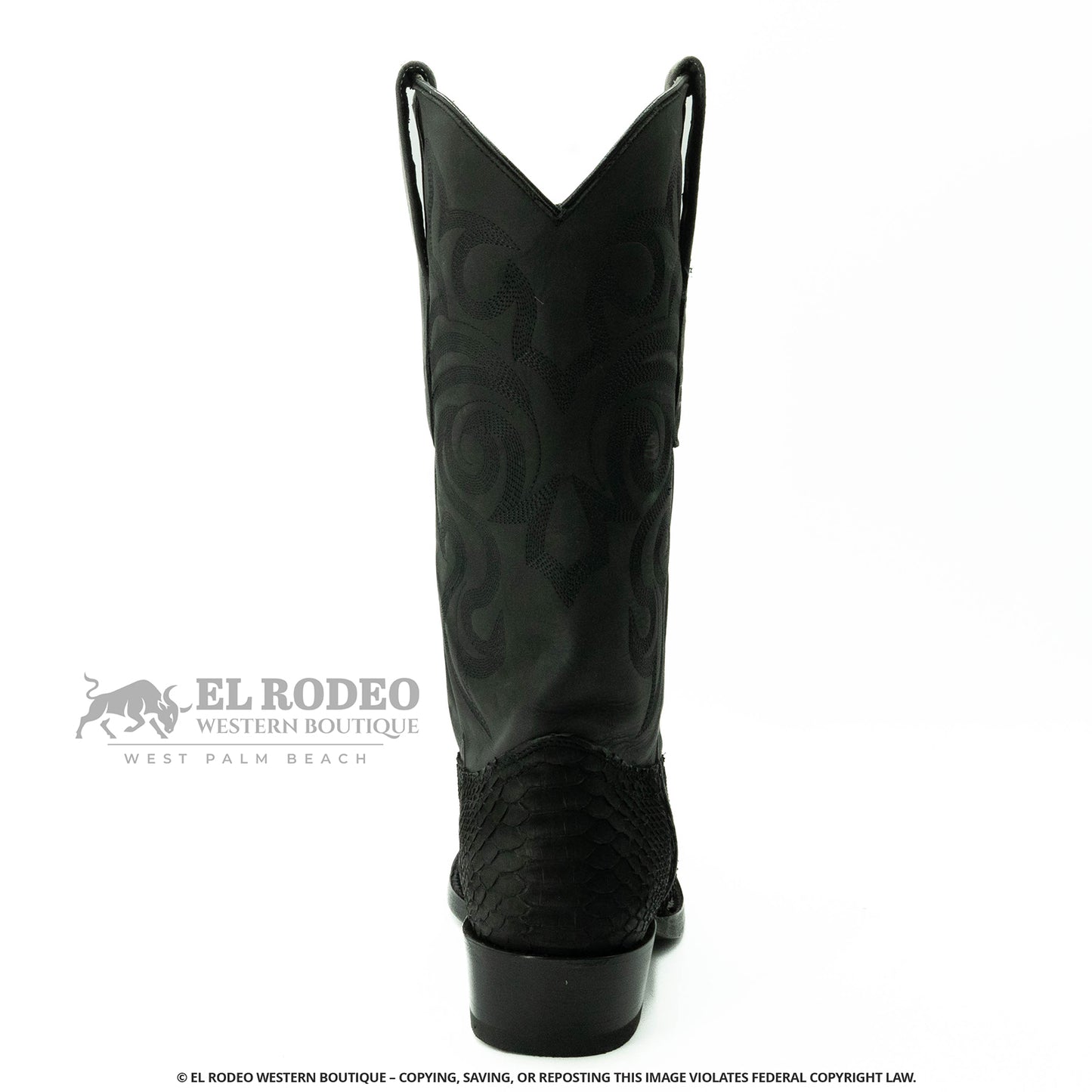 Men Los Altos Python Boots H94N5705