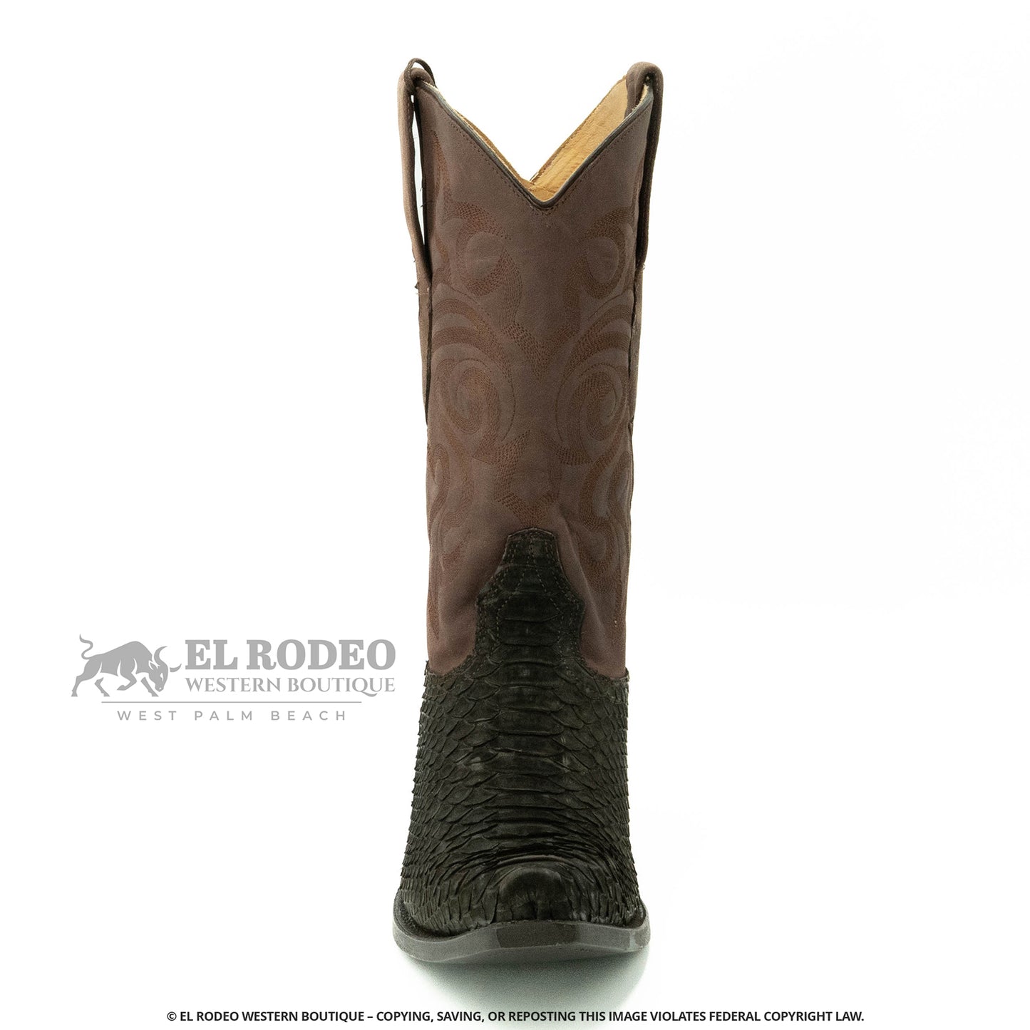 Men Los Altos Python Boots H94N5707