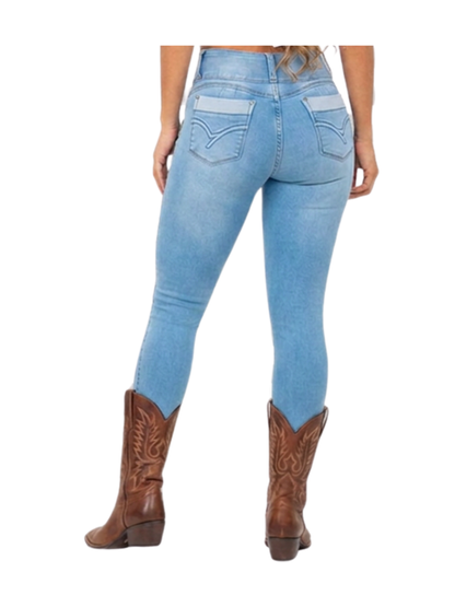 Women Black Jean BW-6968