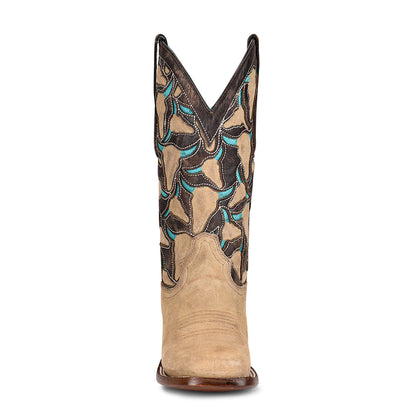 Women Corral Cowhide Boots A4206