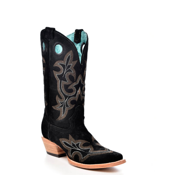 Women Corral Suede Boot A4476