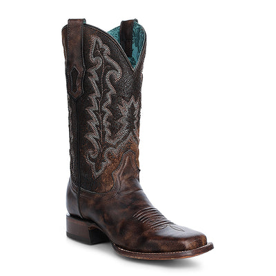 Women Corral Cowhide Boots A4669