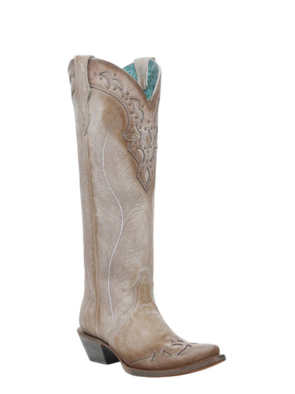 Women Corral Cowhide Boots A4768