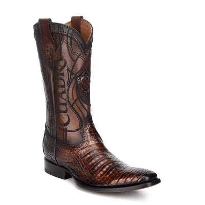 Fuscus Caiman Belly Leather - Men Cuadra Boots CU376 - El Rodeo Western Boutique