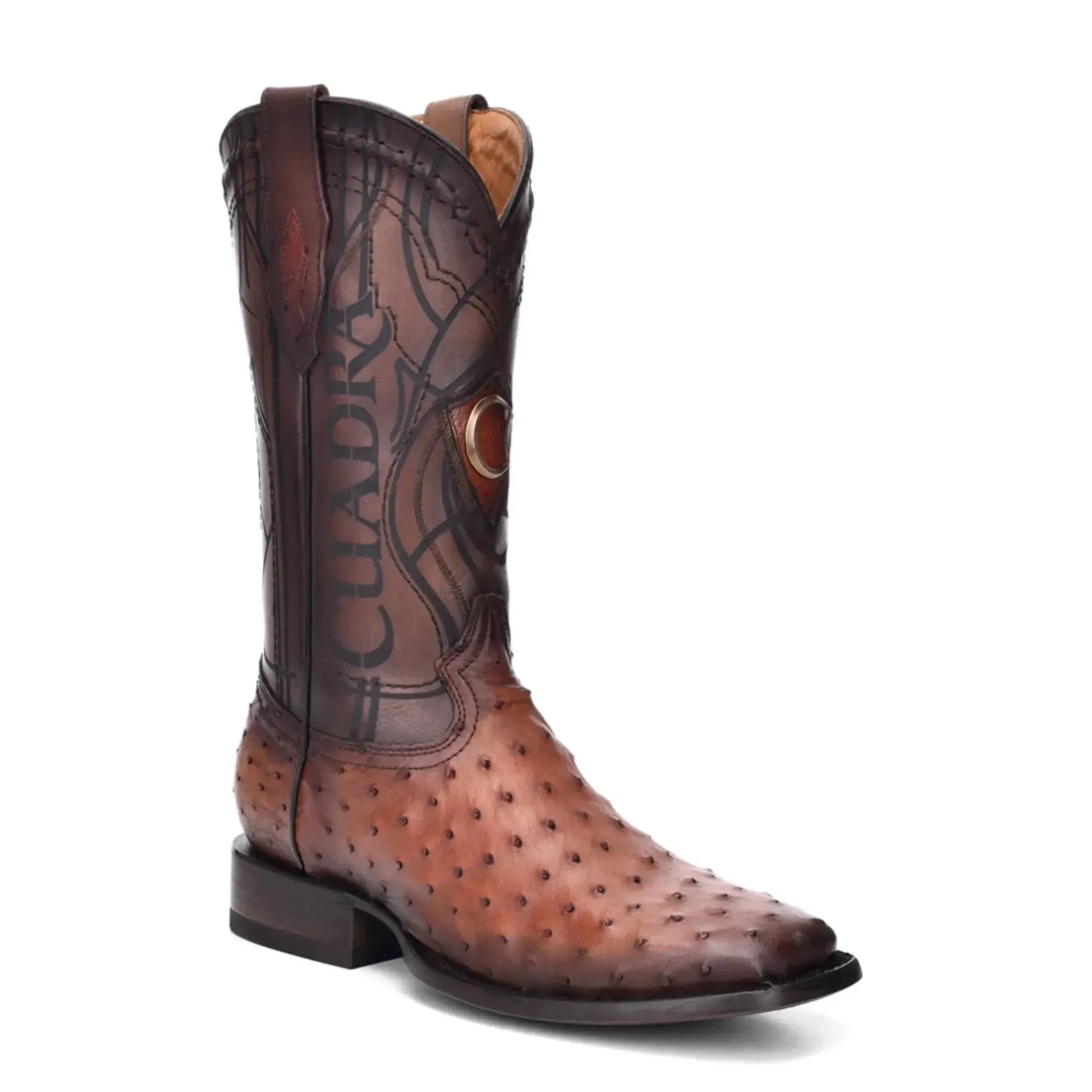Brown Men's Cowboy Boots: Timeless Design with Modern Comfort - Men Cuadra Boot CU418 - El Rodeo Western Boutique