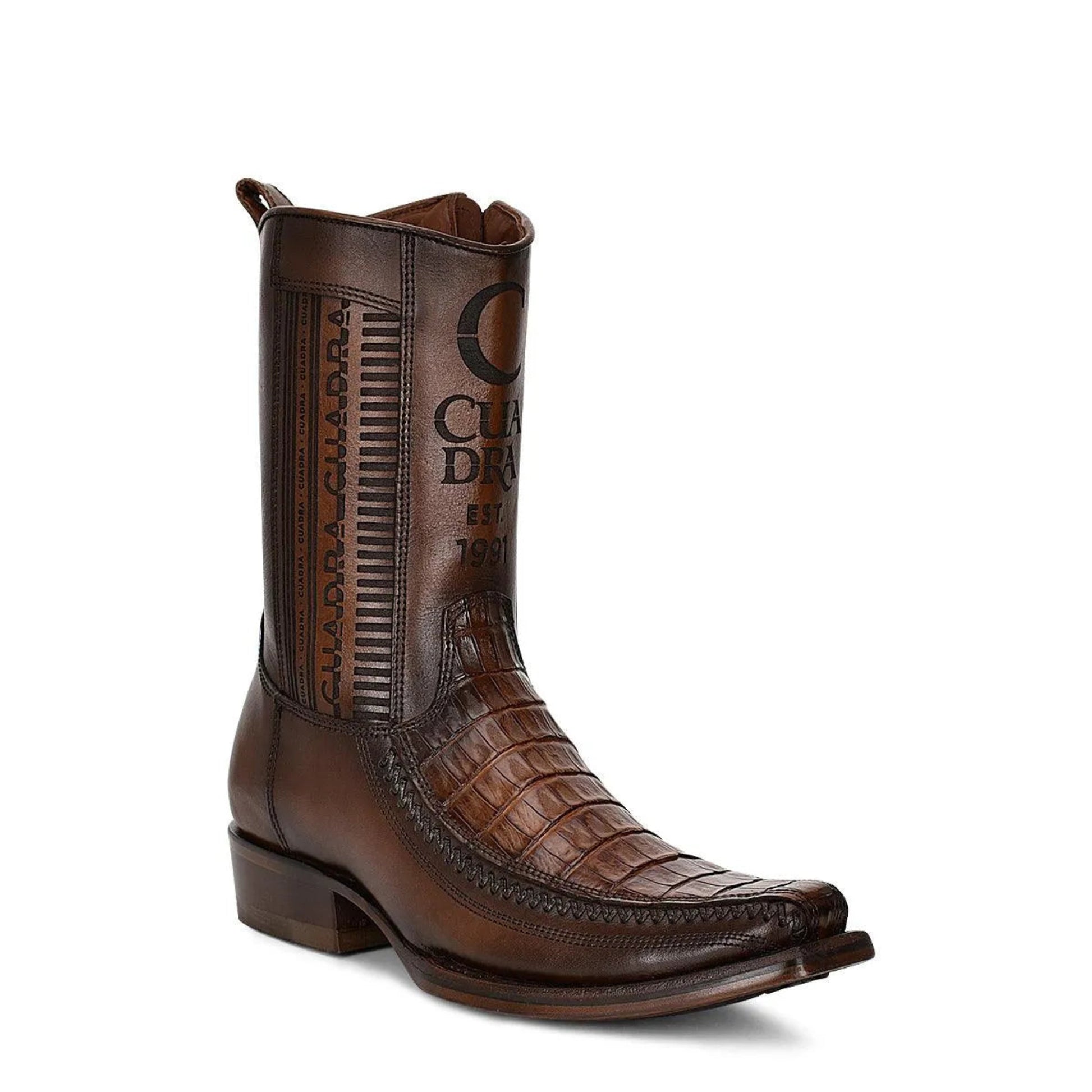 Cuadra Caiman Boots Brown CU698 EE / 8 Cuadra Caiman Boots Brown CU698 EE / 8