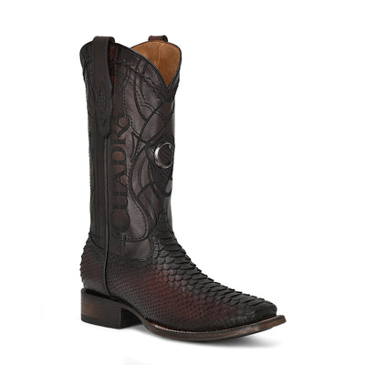 Python Boots with Leather - Men Cuadra Boot CU746 - El Rodeo Western Boutique
