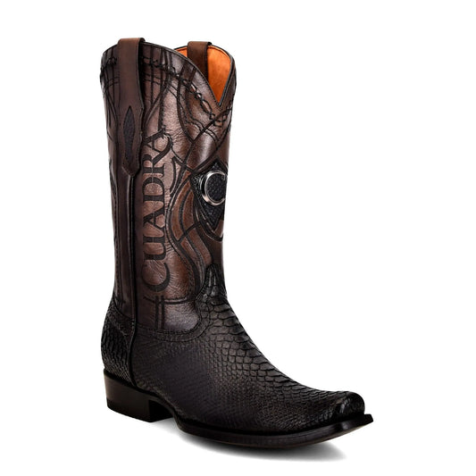 Python Snake Skin Boots - Men Cuadra Boot CU607 - El Rodeo Western Boutique