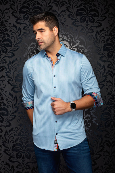 Men Au Noir Knit Shirt Arid Reef