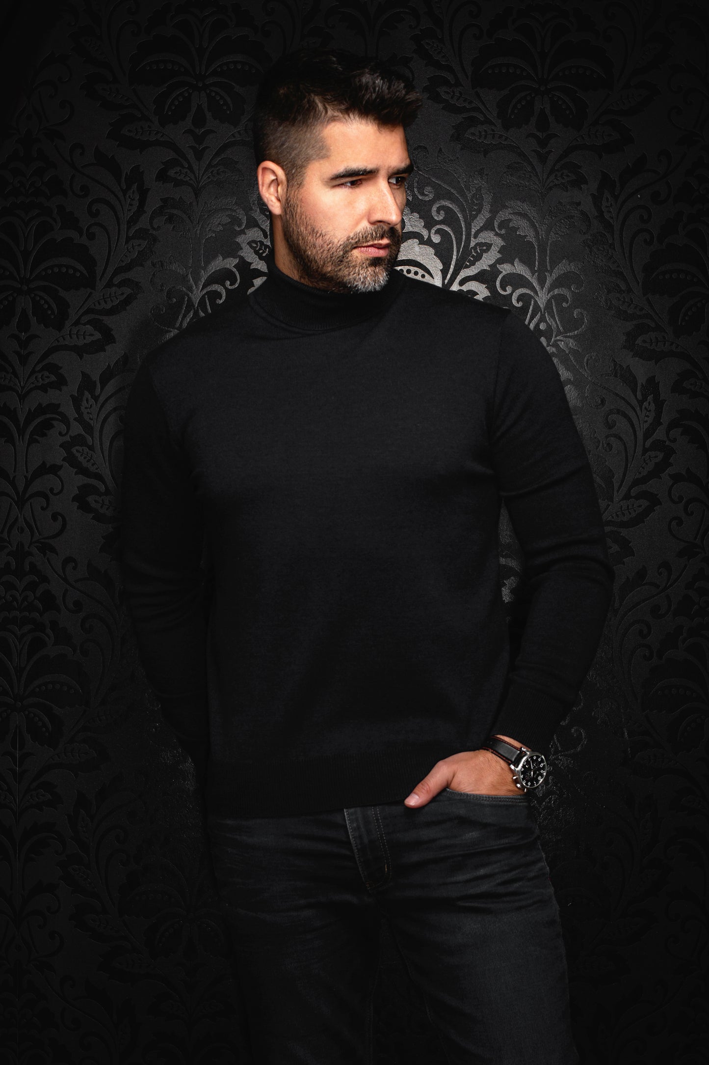 Men Au Noir Sweater Arkanes Black