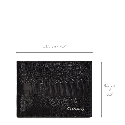Men Cuadra Ostrich Wallet DU393
