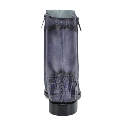 Exotic Boot, Round Toe - Men Franco Cuadra Ankle Boot FF206
